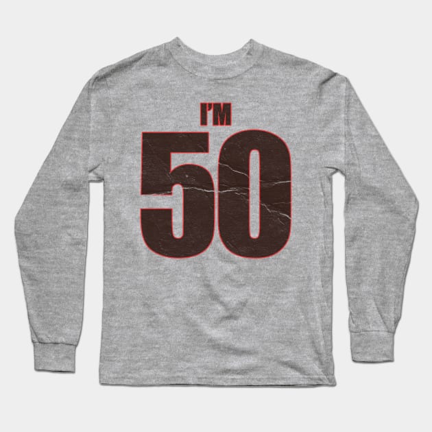 im-50 Long Sleeve T-Shirt by Km Singo